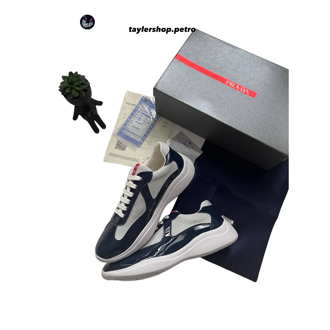 Prada — Кроссовки Prada cup, фото 3